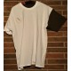 T-Shirt "Chic Rebel" weiss-braun Größe XL